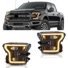 Carica l'immagine nel visualizzatore di Gallery, 2015-2017 Ford F150 Headlights LED Fit For Ford Raptor 2016-2021