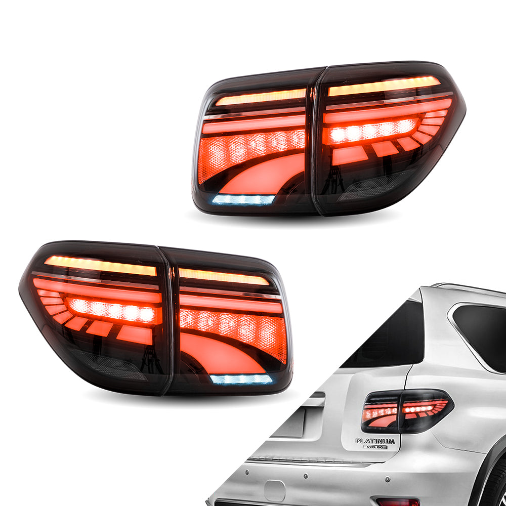 Tylne światła Vland Carlamp do Nissana Patrol 2012-2019/Armada 2017-2020