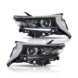 Vland Carlamp LED Projector Headlights for Toyota Land Crusier Prado 2016-2021 | Vland