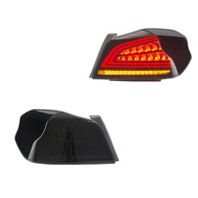 Cargar imagen en el visor de la galería, Full LED Subaru Wrx Tail Lights 2015-2019 ABS, PMMA, GLASS Material