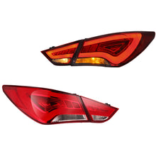 Charger l'image dans la galerie, Vland Carlamp Full LED Tail Lights For Hyundai Sonata 6th Gen Sedan 2011-2014 ABS, PMMA, GLASS Material