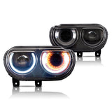 08-14 Dodge Challenger 3th Gen Vland LED HeadLights