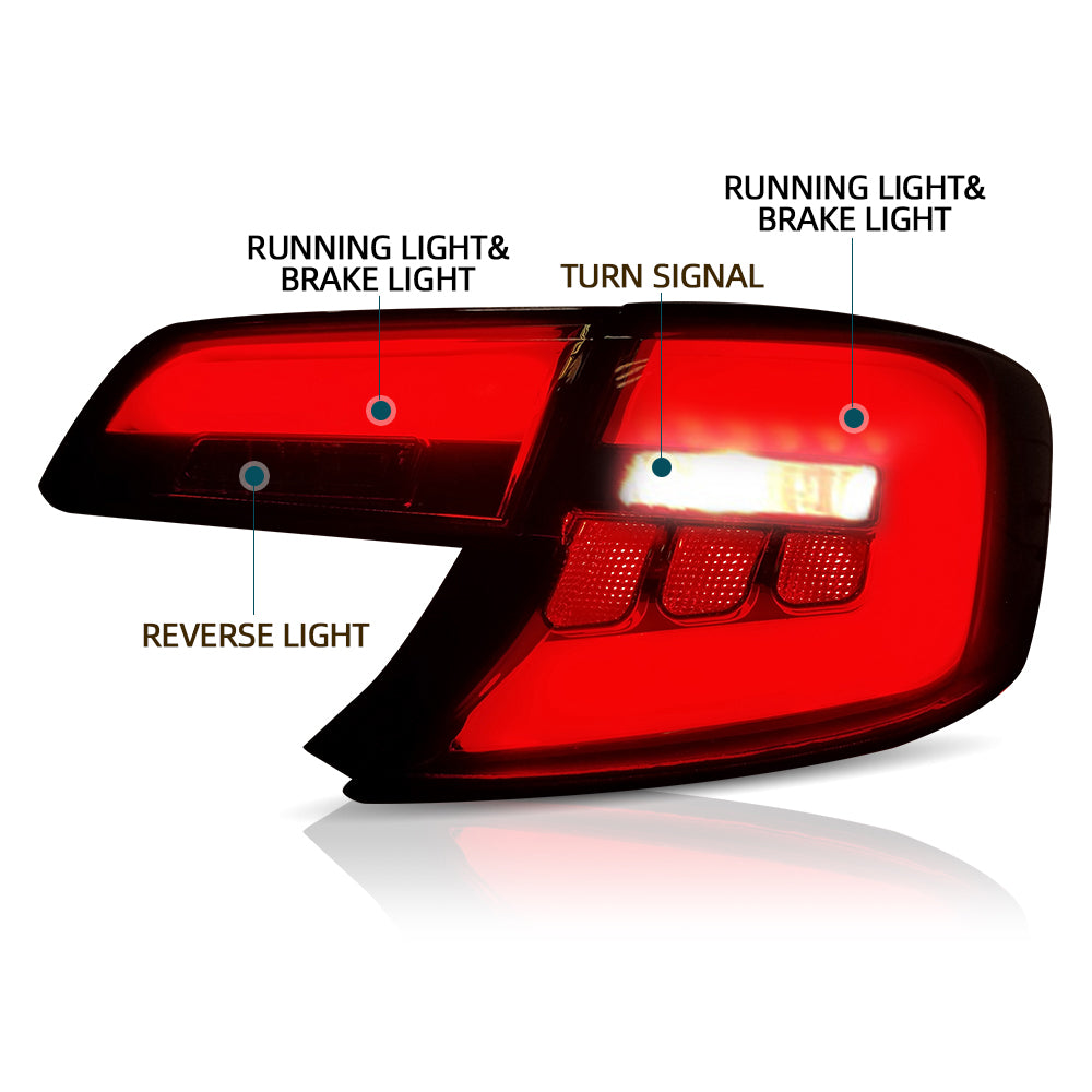 2012-2014 Toyota Camry Smoked Lens Tail Lights