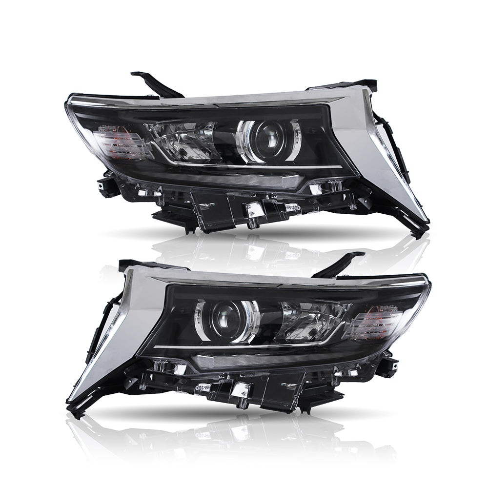 Vland Carlamp LED Projector Headlights for Toyota Land Crusier Prado 2016-2021 | Vland