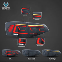 Carica l'immagine nel visualizzatore di Gallery, 15-18 Volkswagen Jetta 6th Gen (A6) Vland II LED Tail Lights With Dynamic Welcome Lighting