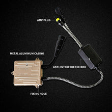 Load image into Gallery viewer, VLAND Lamp 2PCs D2H/H7 Bulb Conversion HID KIT with Ballast 12V 35W/55W 6000K