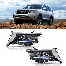 Charger l'image dans la galerie, Vland Carlamp LED Projector Headlights for Toyota Land Crusier Prado 2016-2021 | Vland