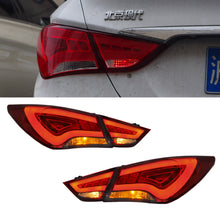 Charger l'image dans la galerie, Vland Carlamp Full LED Tail Lights For Hyundai Sonata 6th Gen Sedan 2011-2014 ABS, PMMA, GLASS Material