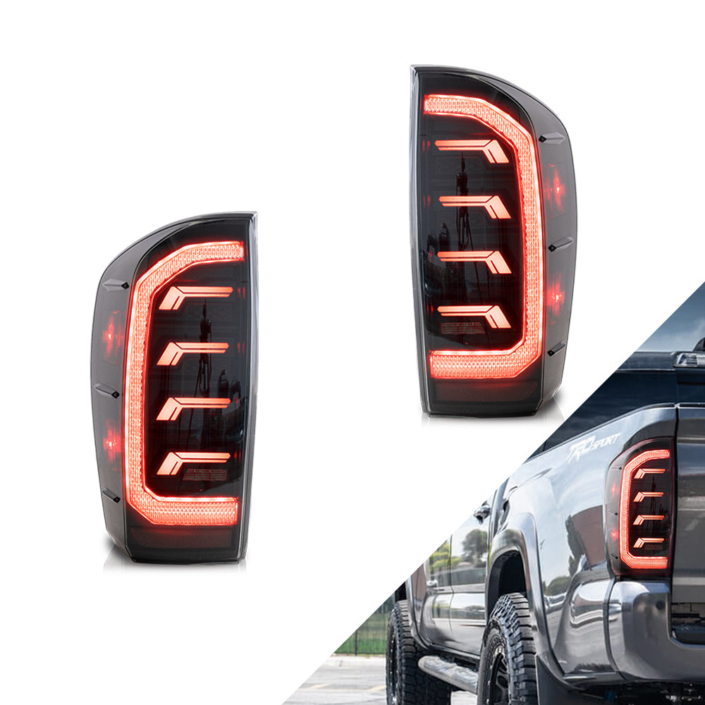 LED Smoked Taillights For 2016-2021 Toyota Tacoma
