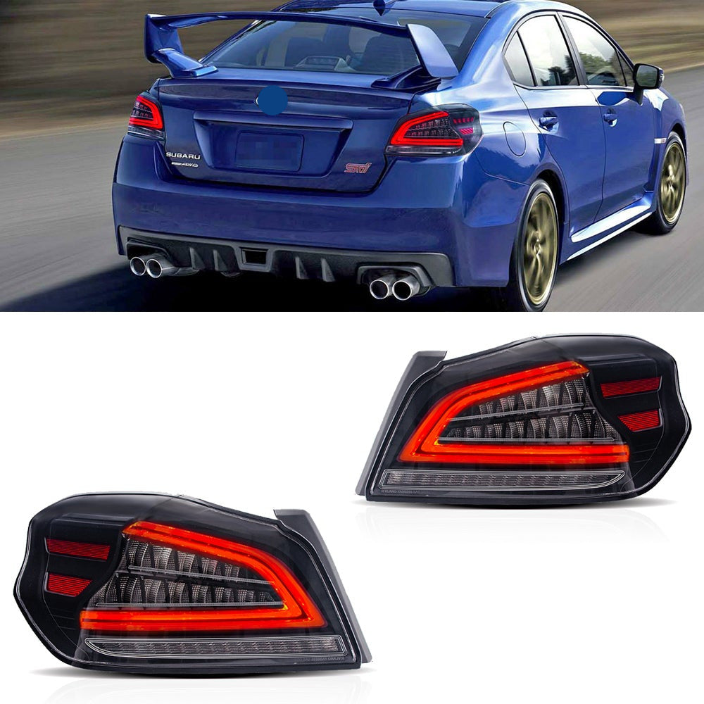 15-21 Subaru WRX & WRX STI 1th Gen(VA) Vland LED Tail Lights With Sequential Turn Signal
