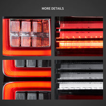 Carica l'immagine nel visualizzatore di Gallery, 07-13 Chevrolet Silverado 1500 2500HD 3500HD 07-14 Sierra (Denali) 3500HD Dually Vland LED II Tail Lights With Red Turn Signal Clear