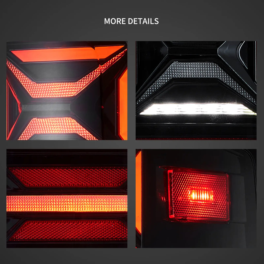14-18 Chevrolet Silverado Vland III LED Tail Lights With Dynamic Welcome Lighting