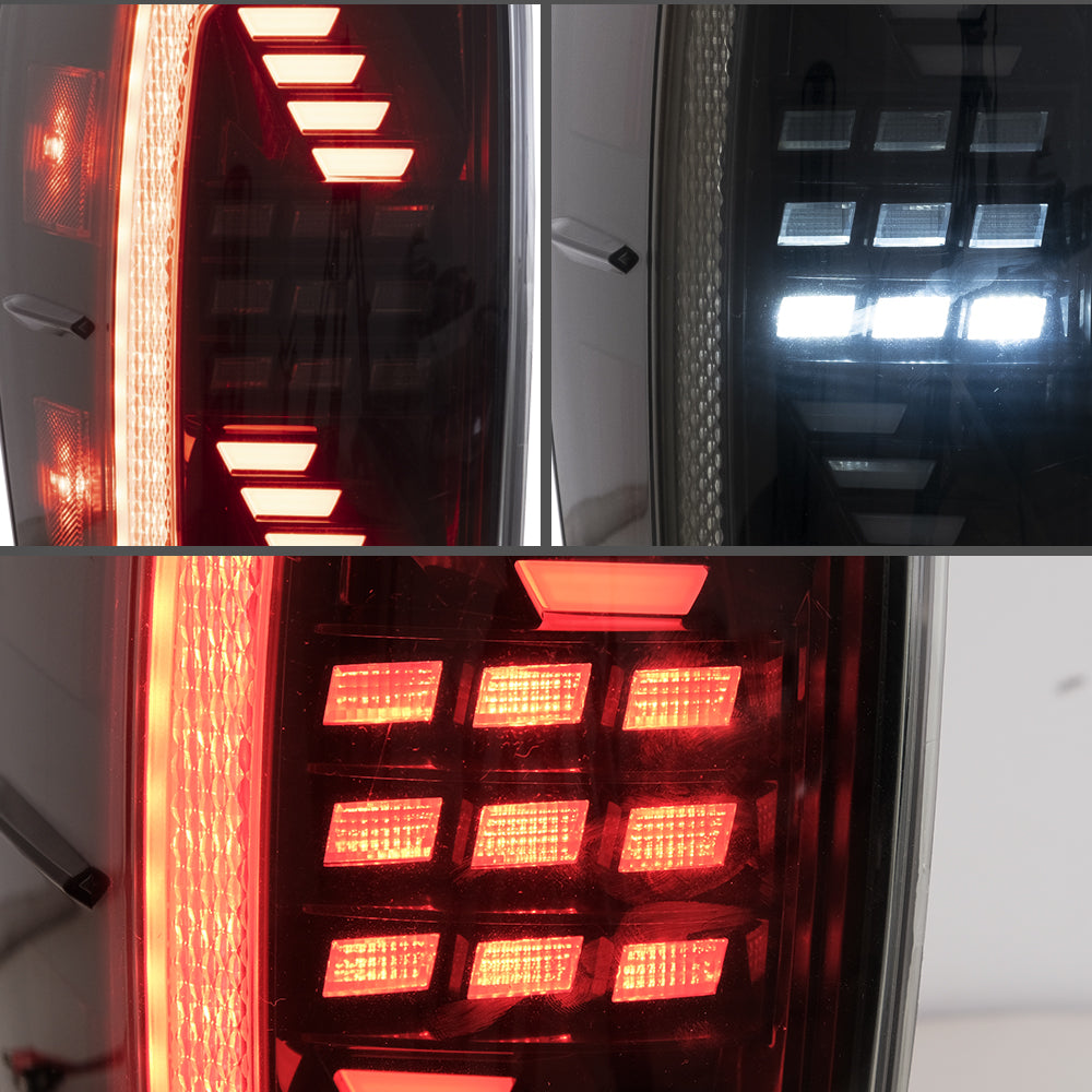 VLAND LED Taillights For Toyota Tacoma 2016-2022 with Sequential Indicators Turn Signals