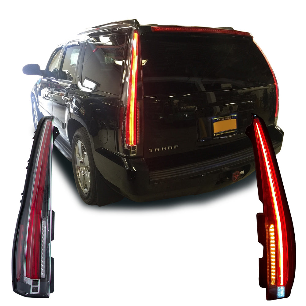 LED Tail Lights For 2007-2014 GMC Yukon & Chevy Tahoe/Suburban