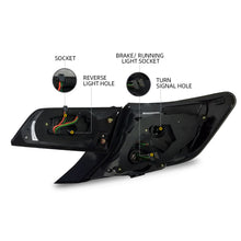 Carica l'immagine nel visualizzatore di Gallery, 2012-2014 Toyota Camry Smoked Lens Tail Lights