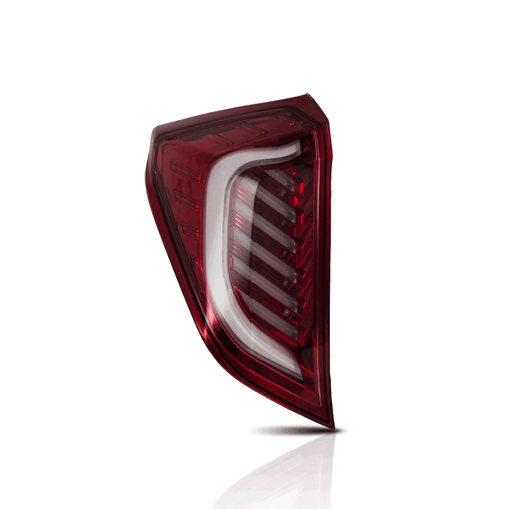 VLAND Full LED Tail Lights for Honda Fit / Jazz (GK5) 2014-2020 (Plug and Play. No Need Bulbs)