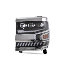 Charger l'image dans la galerie, Vland Carlamp Full LED Projector Headlights For Chevrolet Silverado 1500 2016-2018 With LED lens dual beam