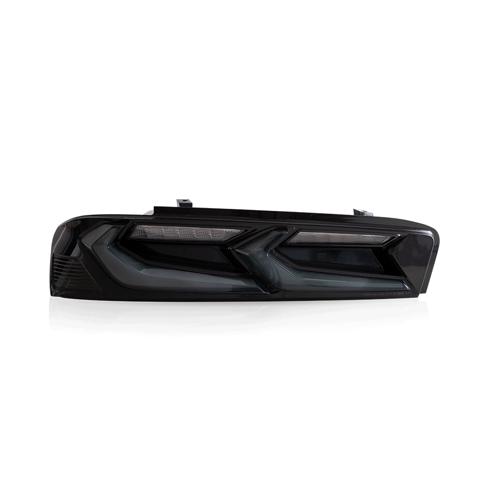 2016-2018 Chevrolet Chevy Camaro Tail Lights With amber turn signal