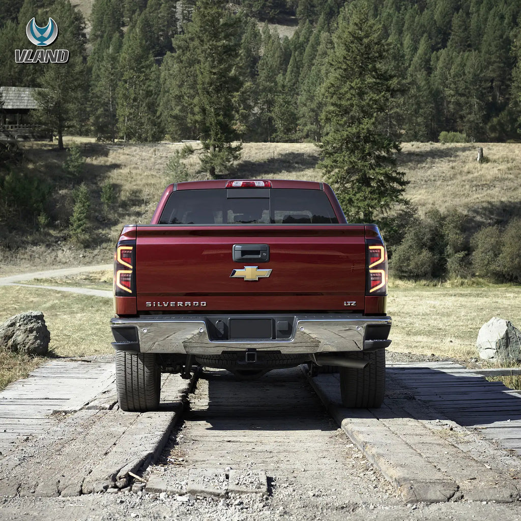14-18 Chevrolet Silverado Vland Światła tylne LED z dynamicznym oświetleniem powitalnym