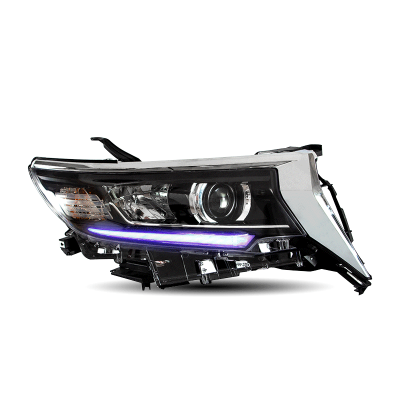 Vland Carlamp LED Projector Headlights for Toyota Land Crusier Prado 2016-2021 | Vland