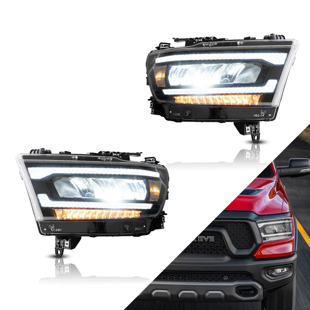 2021 ram led headlights discount
