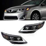 Reflektory projekcyjne Vland Carlamp do Toyoty Camry 2012-2014 (pasujące do modeli amerykańskich)