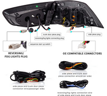 Charger l'image dans la galerie, Full LED Tail Lights For Mitsubishi Lancer EVO X 2008-2018 With Sequential Turn Signal