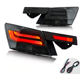 Vland Carlamp 4PCS LED tylne światła do Honda Accord Inspire 8th Gen Sedan 2008-2012 (nie do Coupe)