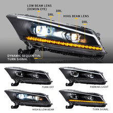 Load image into Gallery viewer, Vland Carlamp Dual Beam Headlights For Honda Accord 2008-2012