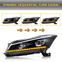 Load image into Gallery viewer, Vland Carlamp Dual Beam Headlights For Honda Accord 2008-2012