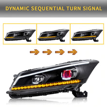 Load image into Gallery viewer, Vland Carlamp Dual Beam Headlights For Honda Accord 2008-2012