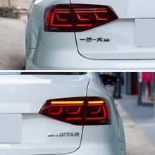 Carica l'immagine nel visualizzatore di Gallery, 15-18 Volkswagen Jetta 6th Gen (A6) Vland II LED Tail Lights With Dynamic Welcome Lighting