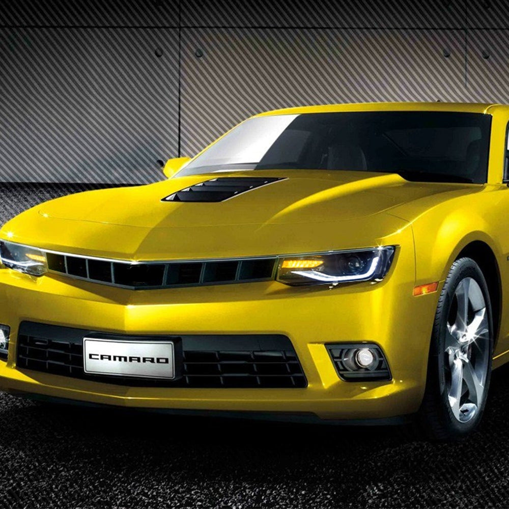 headlights For Chevrolet Camaro 2014-2015 With Sequential Indicators(Bulbs NOT Included)