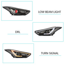 Załaduj zdjęcie do przeglądarki galerii, Vland Carlamp Projektorowe Reflektory Do Hyundai Elantra (Avante MD) 2011-2015