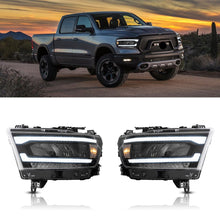 Load image into Gallery viewer, 2019-2021 Dodge RAM 1500 Full LED Reflector Headlights Assembly