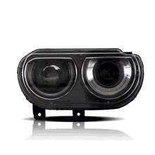Carregar imagem no visualizador da galeria, 08-14 Dodge Challenger 3th Gen Vland LED HeadLights