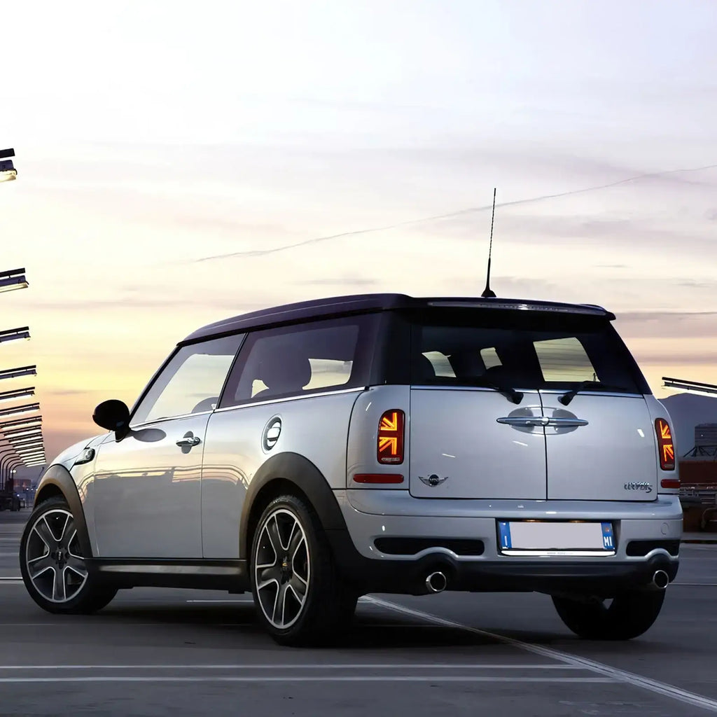 Vland LED Union Jack Tail Lights For Mini R55 Clubman 2007-2013 [E-mark]
