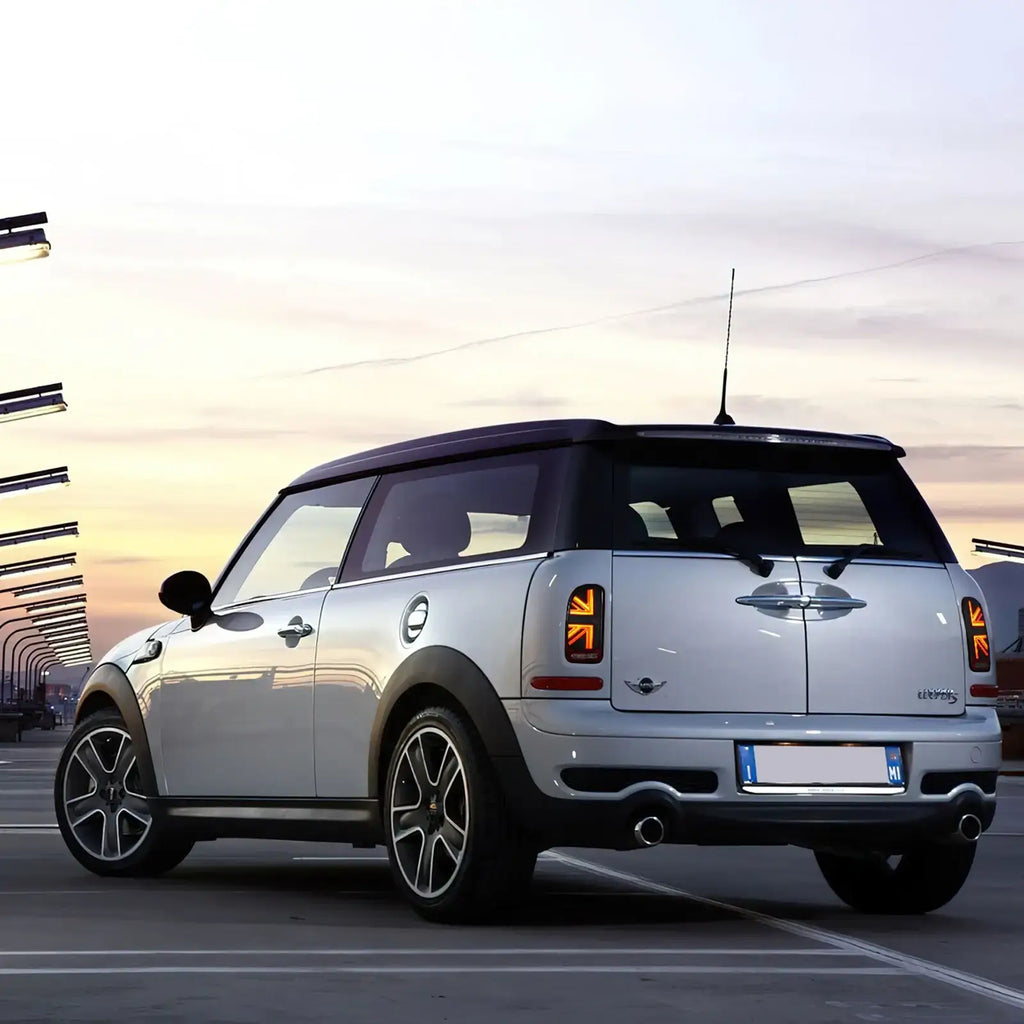 Vland LED Union Jack Tail Lights For Mini R55 Clubman 2007-2013 [E-mark]