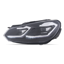 Load image into Gallery viewer, 08-14 VW Golf Mk6 Vland Full LED Headlights MK7.5 Style