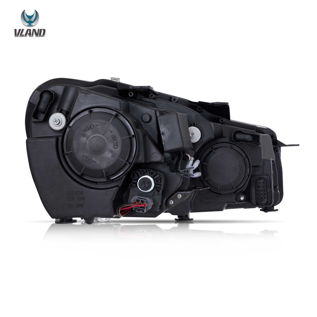 08-14 VW Golf Mk6 Vland Full LED Headlights MK7.5 Style