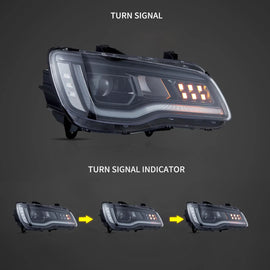 11-UP-Chrysler-300C-Vland-Full-LED-Dual-Beam-Projector-Upgrade-Headlights-YAA-KLS-2077A-2B41A-2