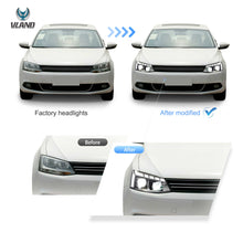 Načíst obrázek do prohlížeče Galerie, 12-18-VW-Jetta-MK6-Vland-Dual-Beam-Projector-Headlights-YHA-ST-8171-5