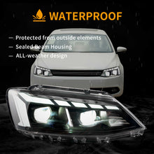 Načíst obrázek do prohlížeče Galerie, 12-18-VW-Jetta-MK6-Vland-Dual-Beam-Projector-Headlights-YHA-ST-8171-6