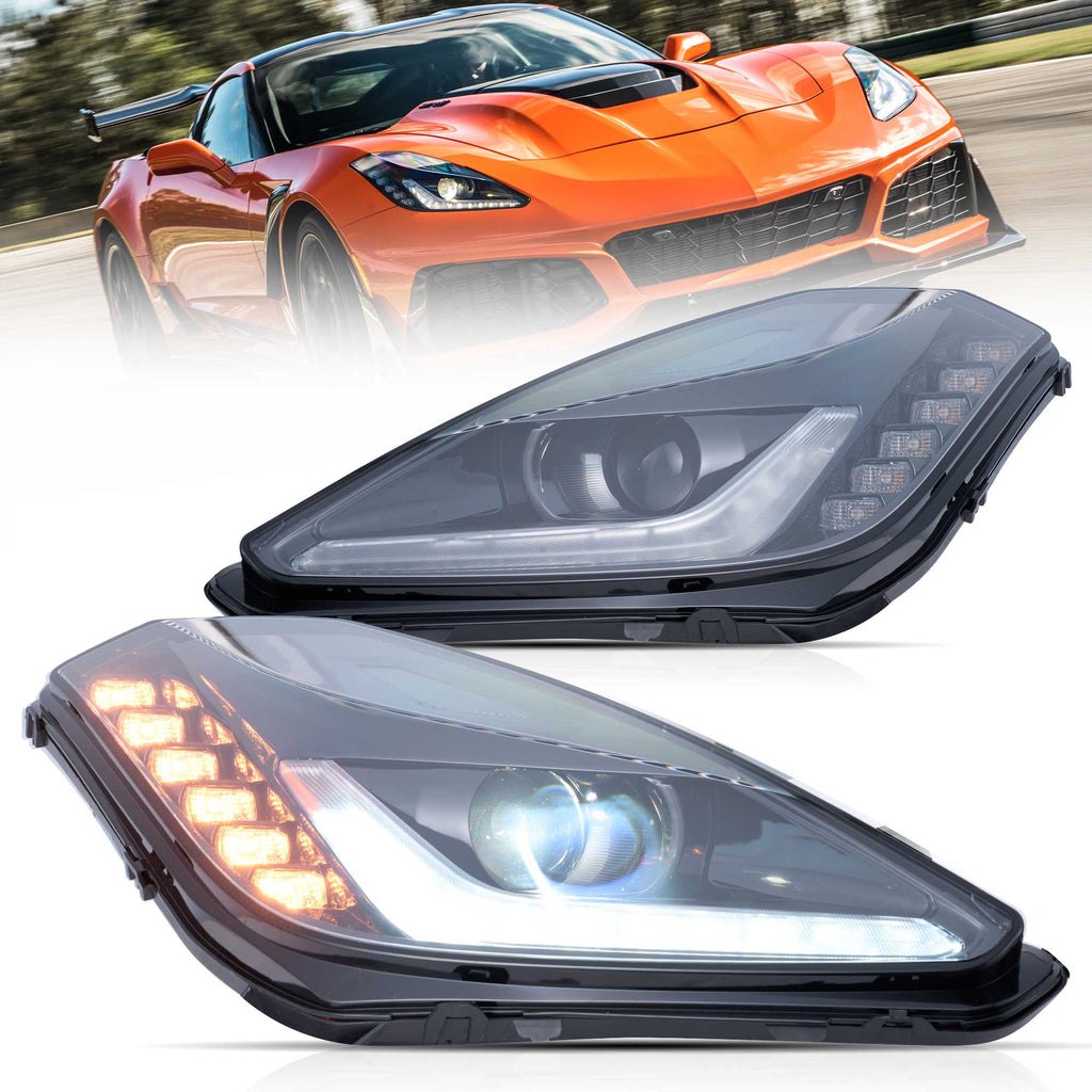 14-19-Chevrolet-Corvette-C7-Vland-LED-Dual-Beam-Projector-Headlights-YAA-C714-2115-2B32A-1