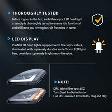 Laden Sie das Bild in den Galerie-Viewer, 14-19-Chevrolet-Corvette-C7-Vland-LED-Dual-Beam-Projector-Headlights-YAA-C714-2115-2B32A-6