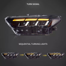 Charger l&#39;image dans la galerie, 15-17-Ford-Mustang-LED-Headlights-Update-2024-S650-Style-YAA-MST-2080A-2P31A-2