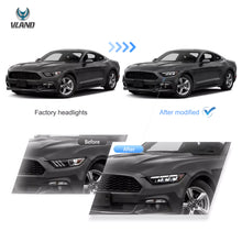 Charger l&#39;image dans la galerie, 15-17-Ford-Mustang-LED-Headlights-Update-2024-S650-Style-YAA-MST-2080A-2P31A-5