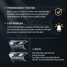 Carregar imagem no visualizador da galeria, 15-19-Ford-Ranger-T6-Vland-LED-Projector-HeadLights-WSequential-L_R-YHA-RG-8101B-2B31A_8