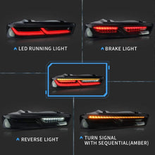 Carica l&#39;immagine nel visualizzatore di Gallery, 16-18 Chevrolet Camaro Vland Full LED Tail Lights (Fit For European Models)