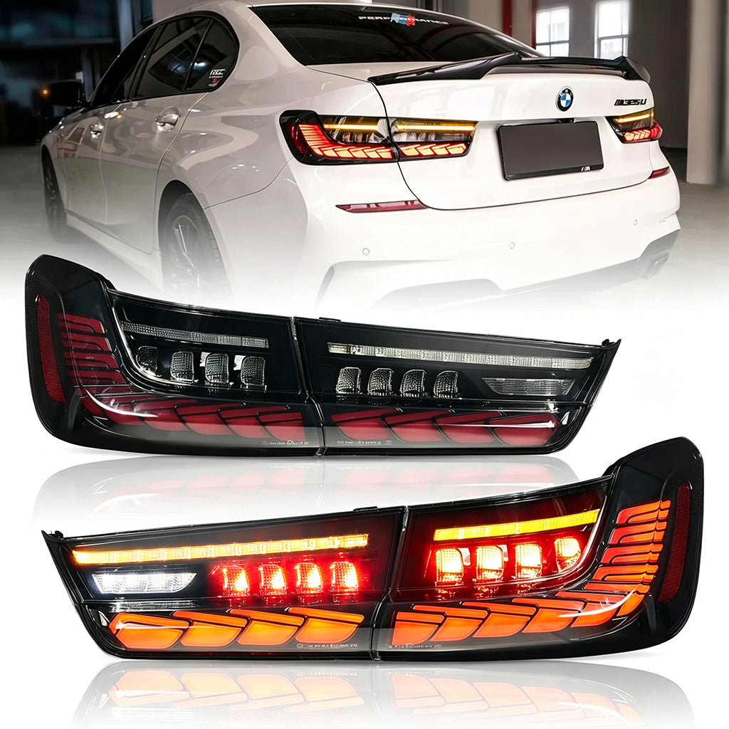 18-24 BMW 3 Series 7th Gen G20/G28/G80 Vland OLED Tail Lights With Sequential Turn Signal [E-mark]